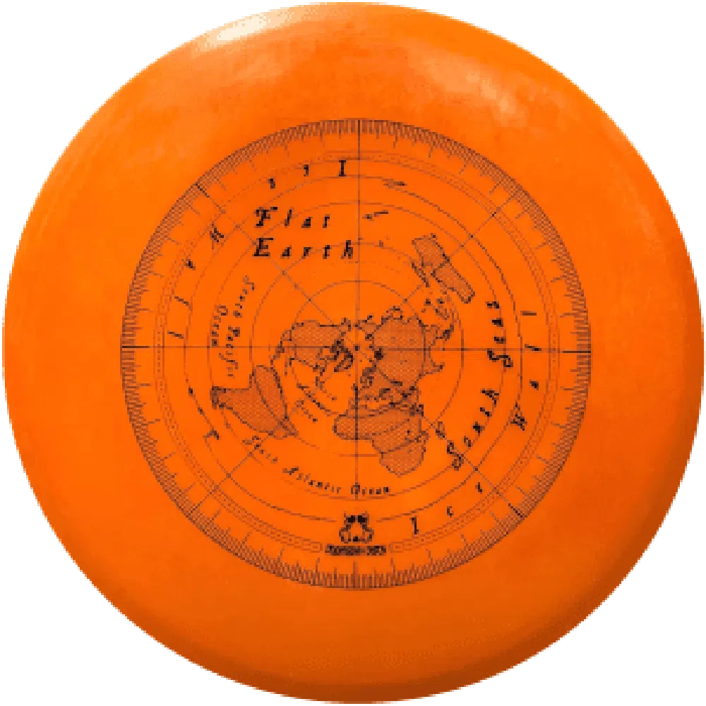 Doomsday Discs Flat Earth Disc Golf Disc